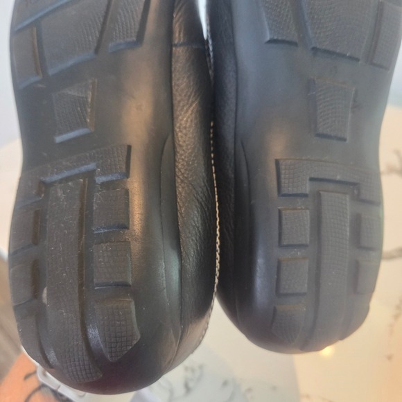 Natural Soul by Naturalizer Leather Slip on Loafers Cushioned‎ Comfort Blk 11 - Picture 7 of 11